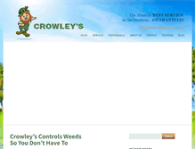 Tablet Screenshot of callcrowleys.com